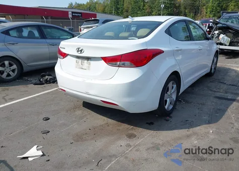 2013 Hyundai Elantra Gls из США, поврежденный, VIN 5NPDH4AE6DH347160
